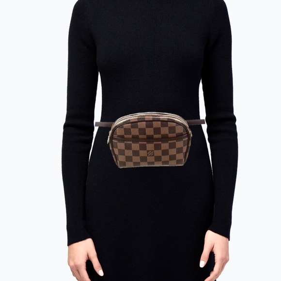 Louis Vuitton Pochette Ipanema Ebene Crossbody & waist Bag - Picture 3 of 13